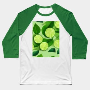 Limes on green Baseball T-Shirt